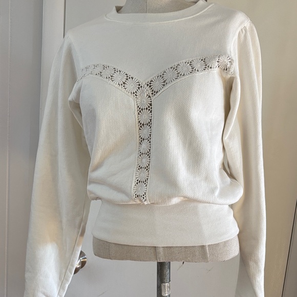 Free People Tops - Free People ivory top-NWT-$128 MSRP
